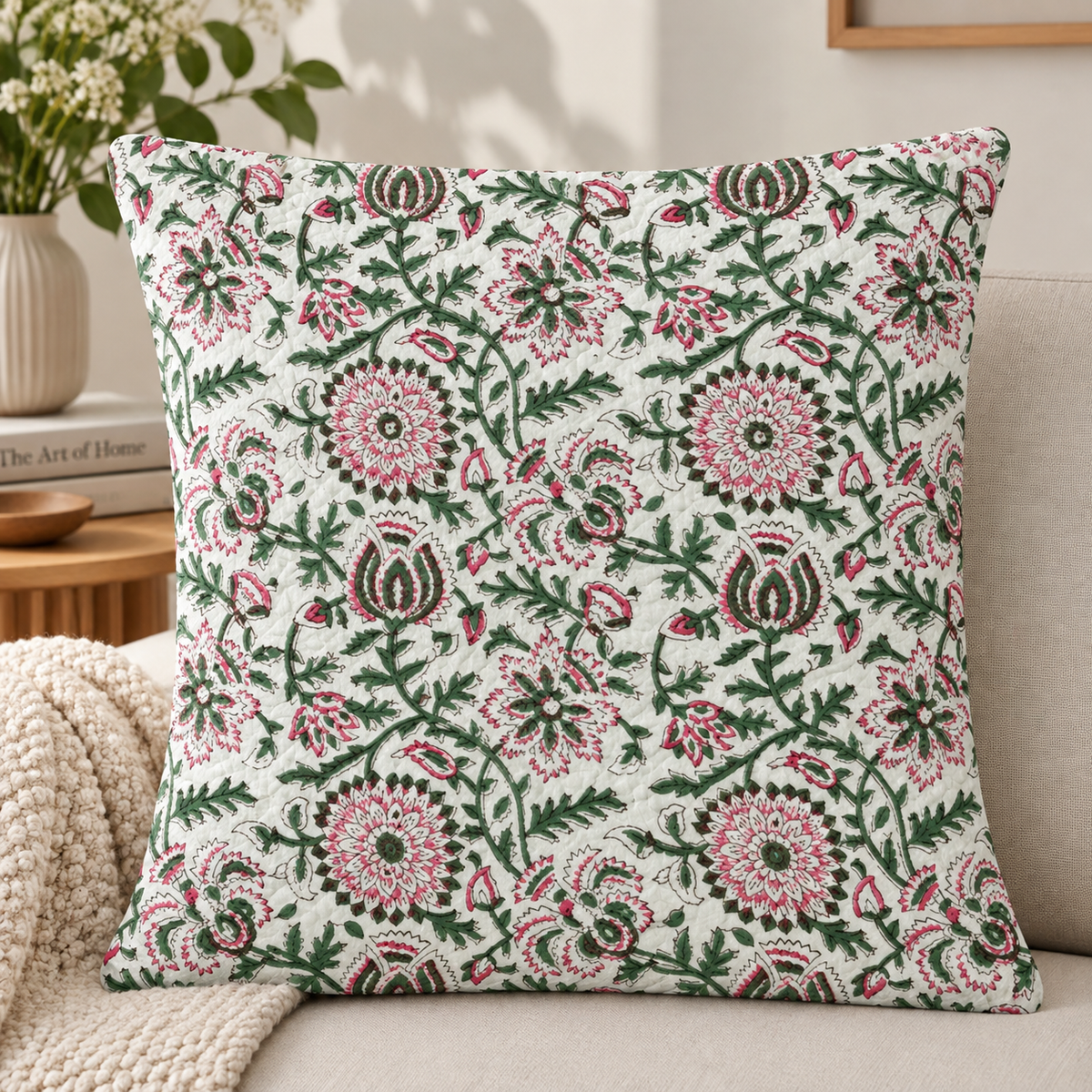 Gulzar Jacquard Cushion Cover