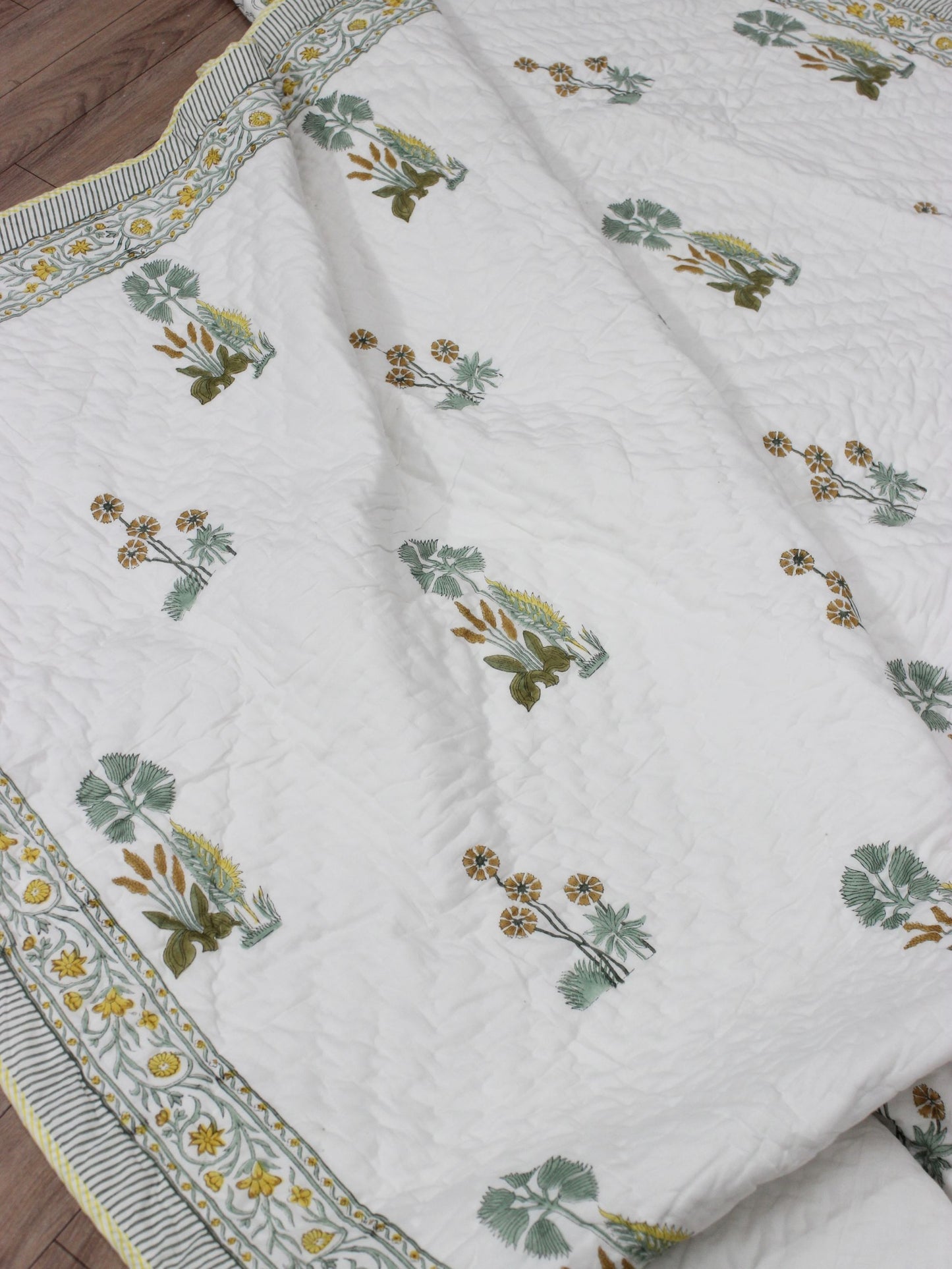Spring Meadow Mulmul Quilt