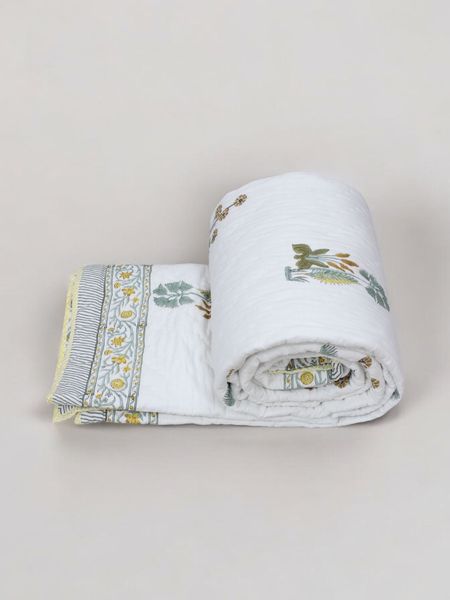 Spring Meadow Mulmul Quilt