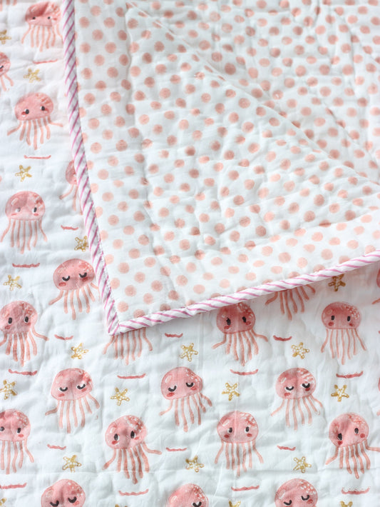 Jelly Fish Baby Quilt