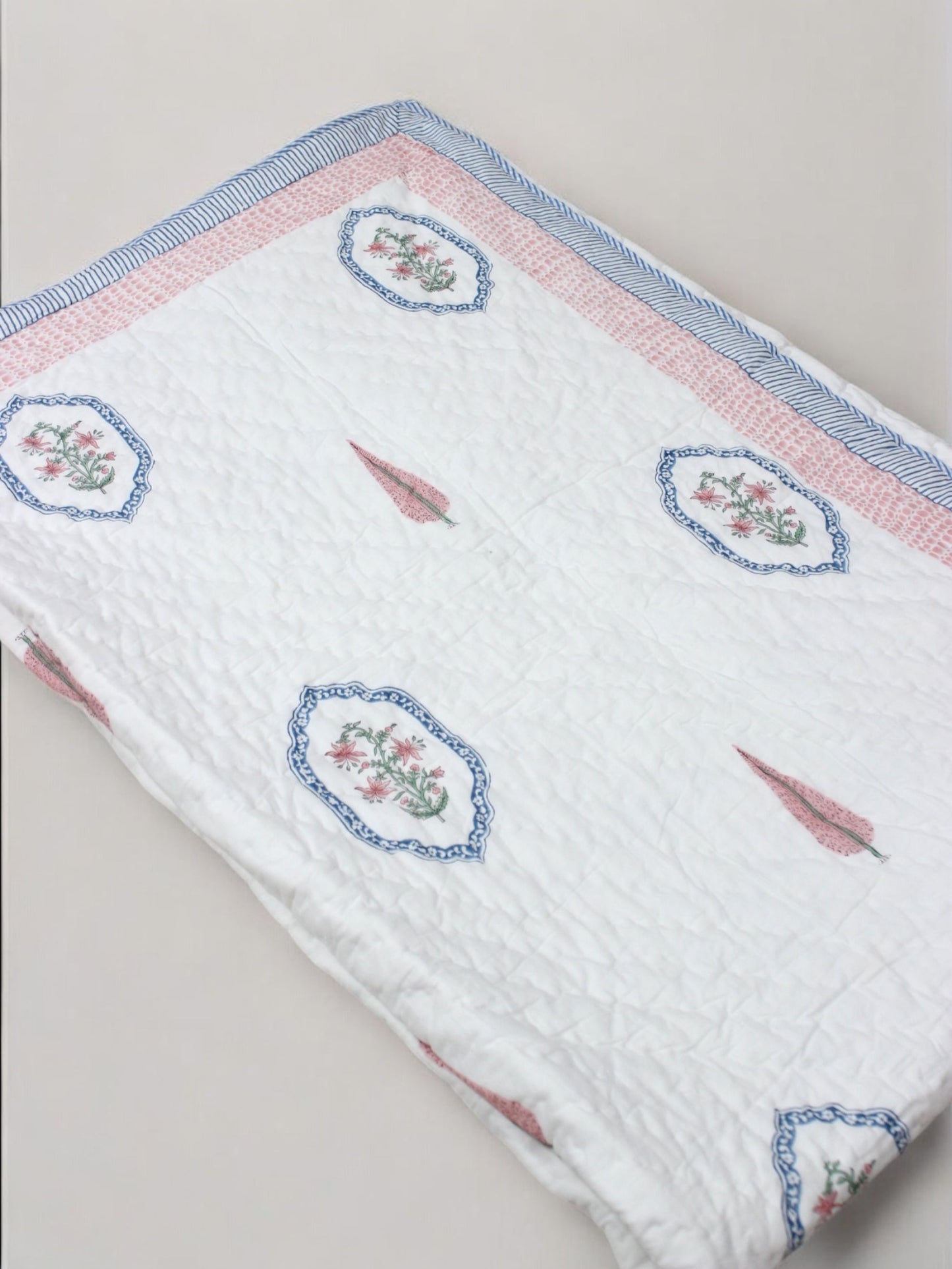 Jasmine Mirror Mulmul Quilt