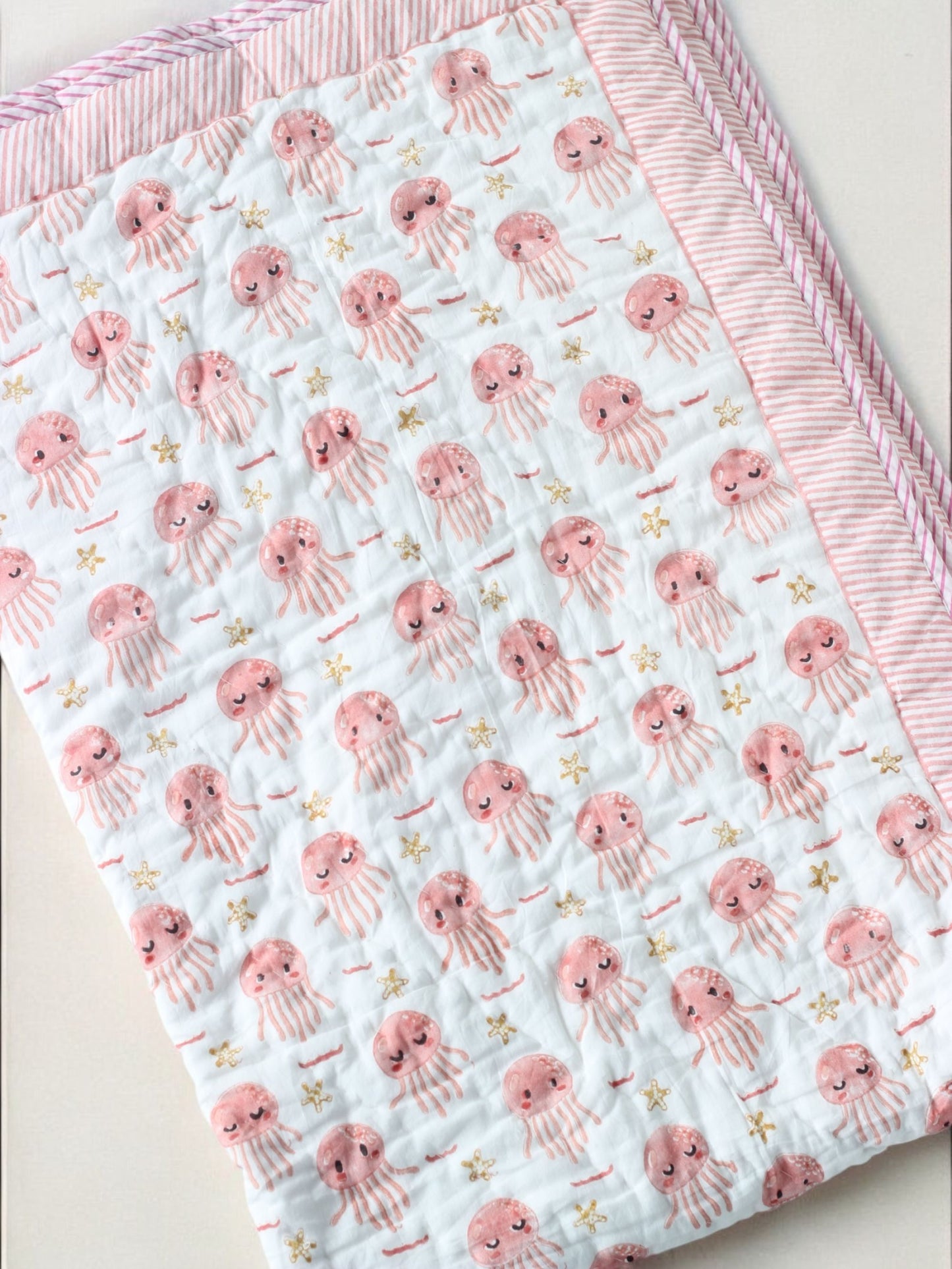 Jelly Fish Baby Quilt