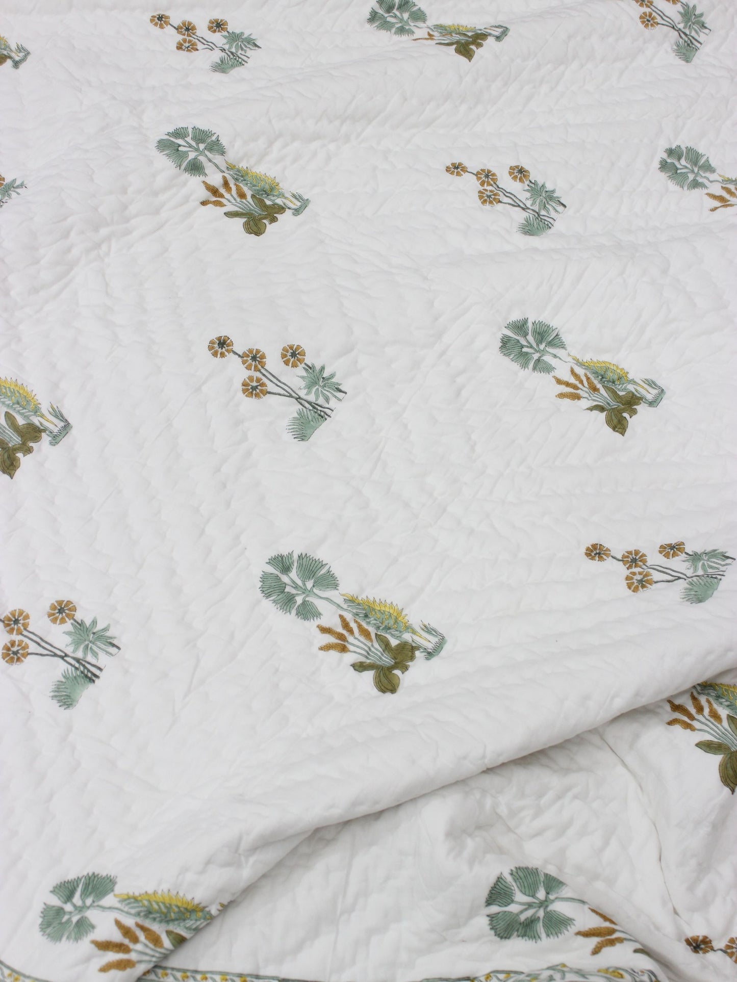 Spring Meadow Mulmul Quilt