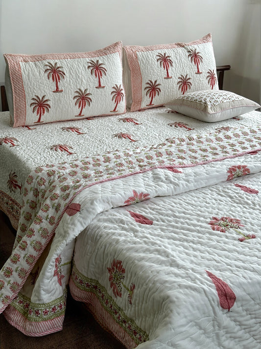 Palm Paradise Cotton Quilts
