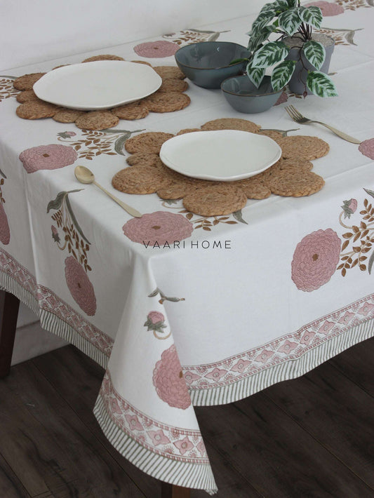 Rosa print table cover