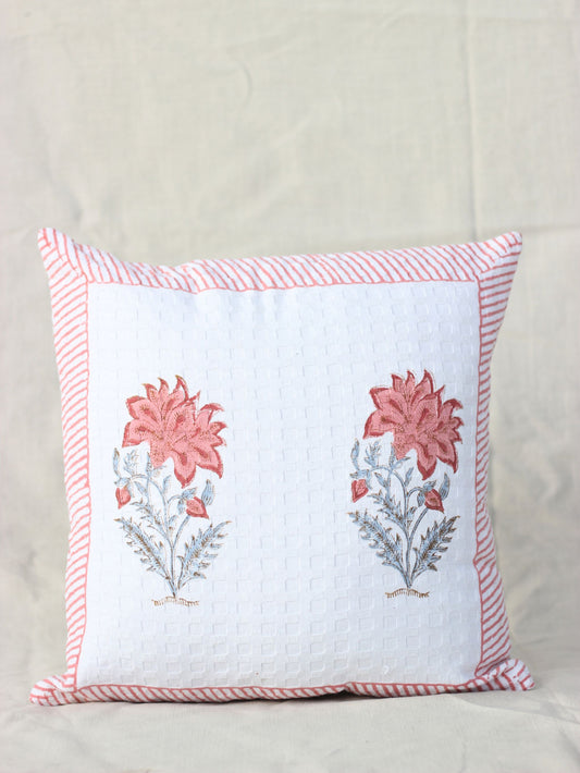 Rosewood Charm Cushion Cover