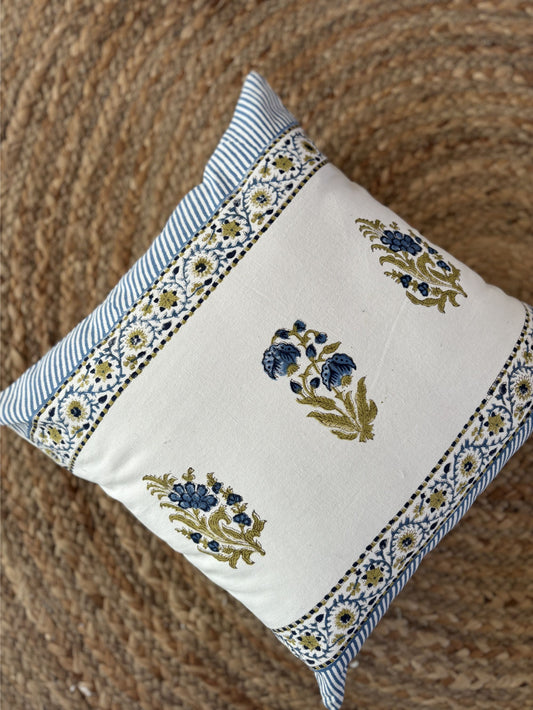 Block Printed Cotton Cushion Covers