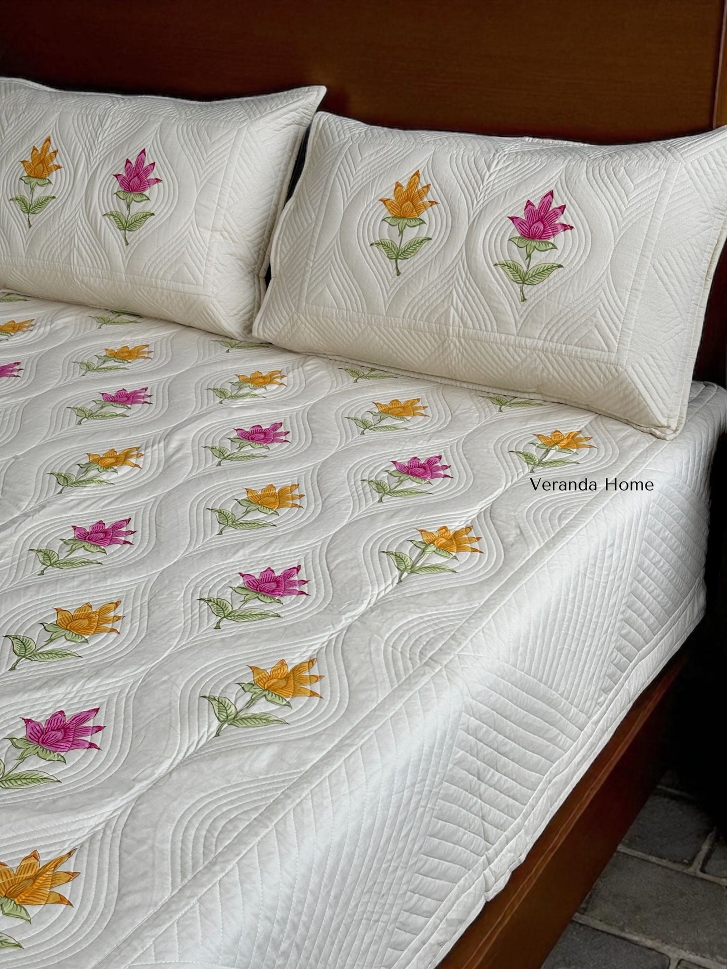 Kamalini Cotton Quilted Bedcover