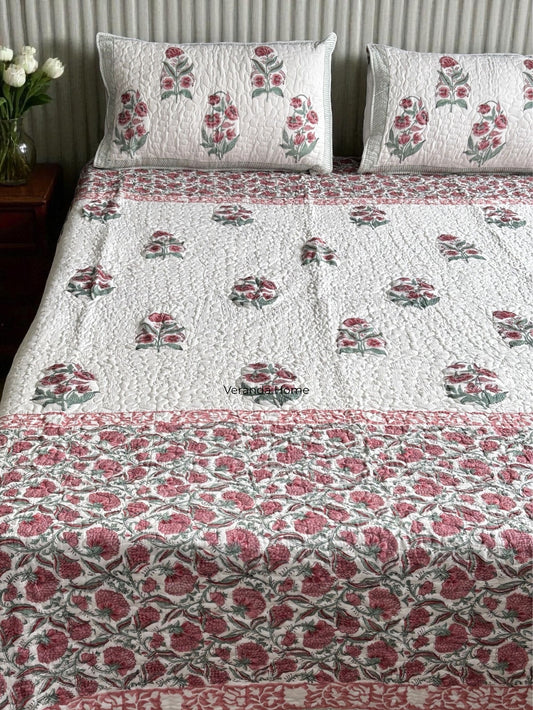 Palash Quilted Bedcover