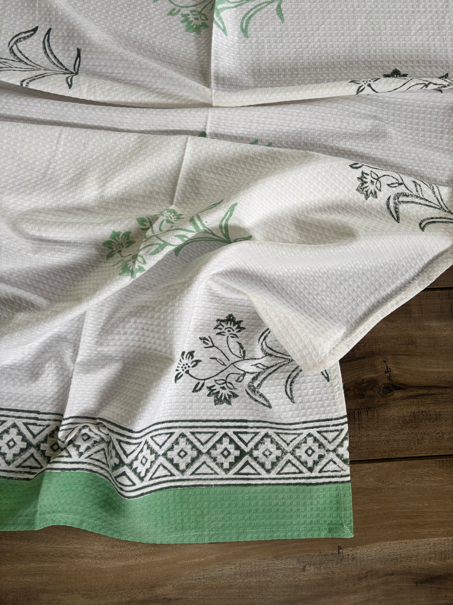 Hariyali Towel Set