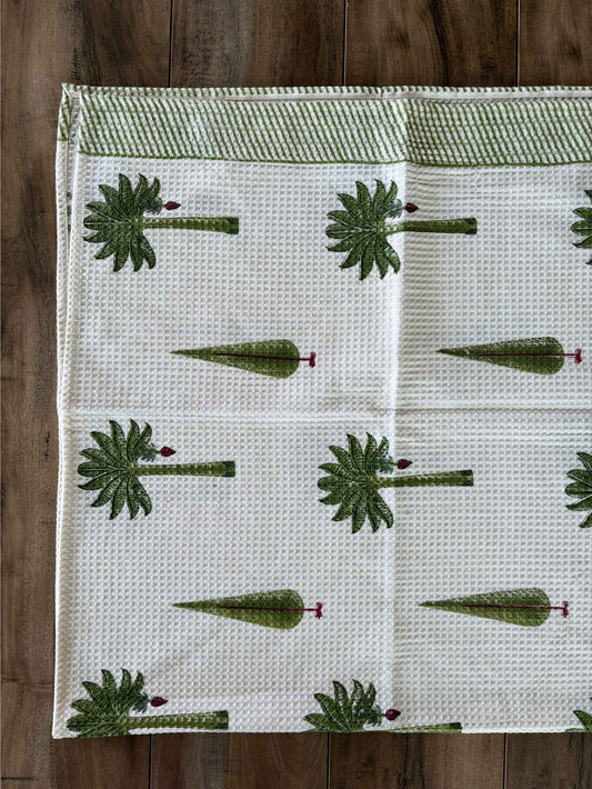 Zinnia cotton hand towels set