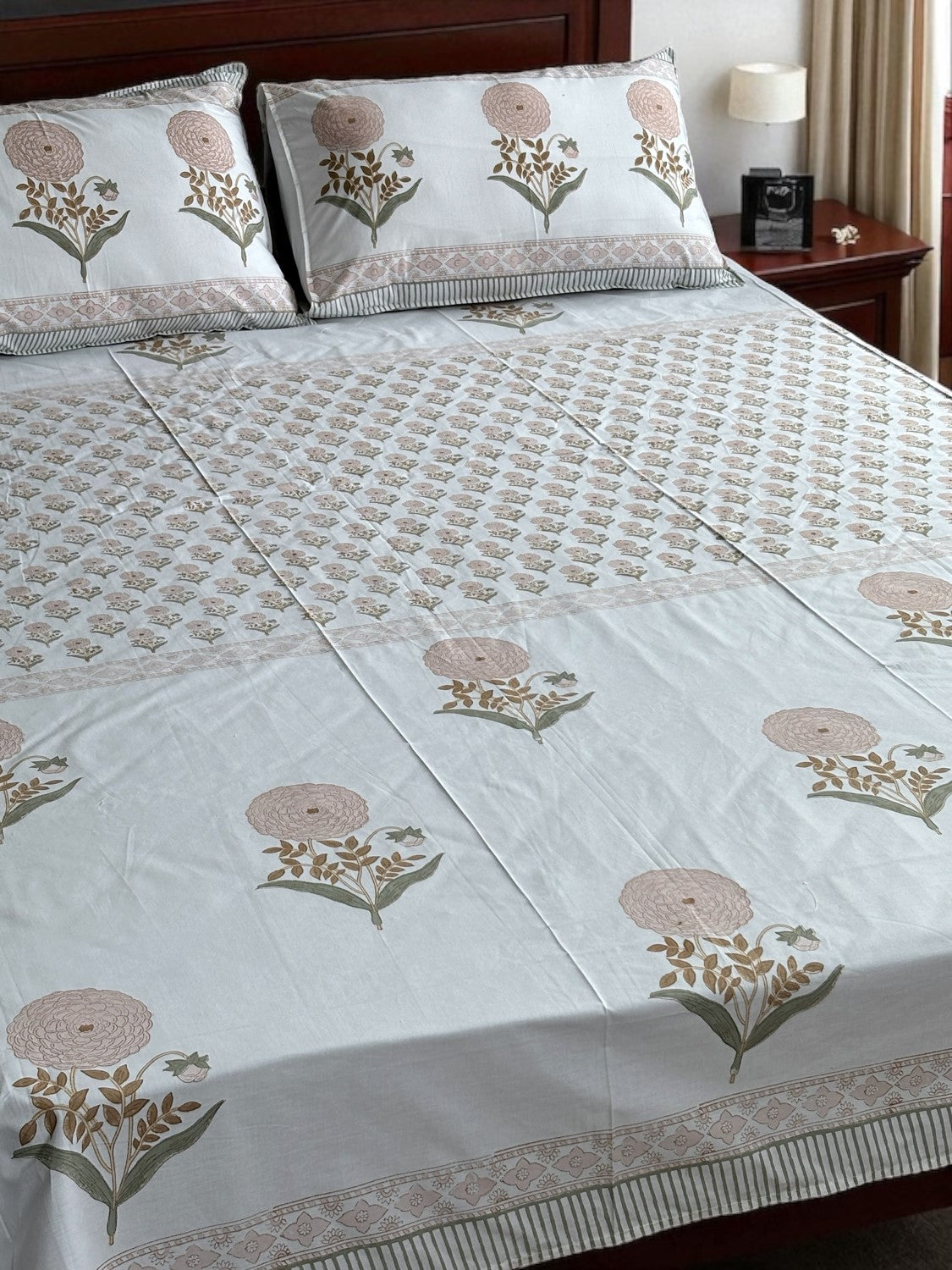 Peach Whisper Bedsheet