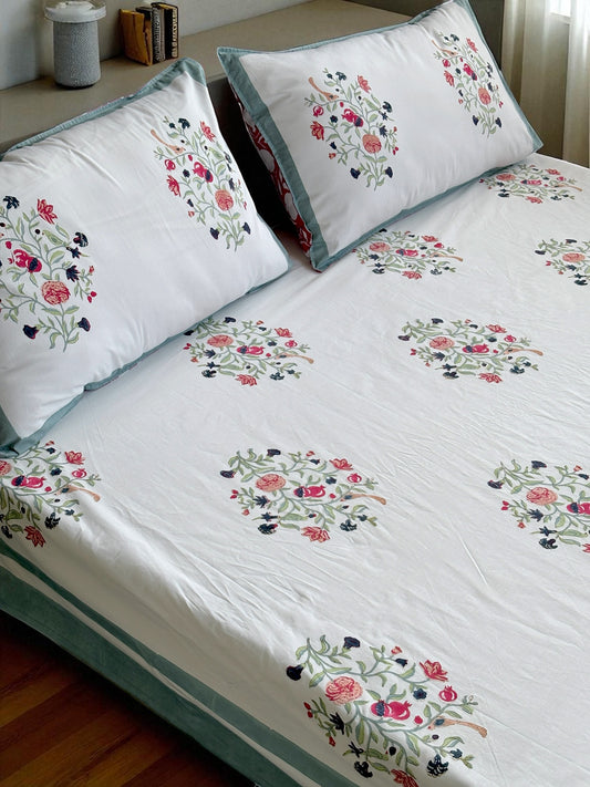 Chidiya Cotton Bedsheet