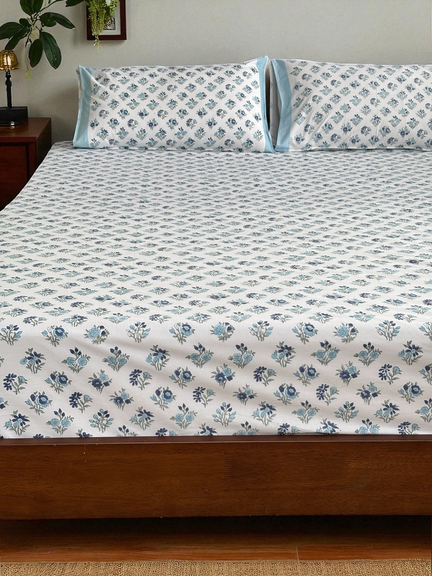 Butti Bagh Cotton Bedsheet