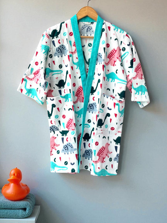“Jurassic Joy Kimono Robe”