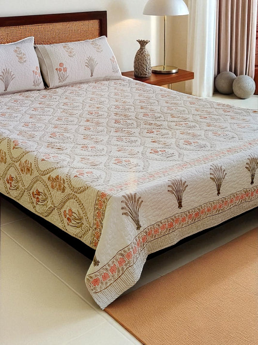 Padma Garden Quilted Bedcover