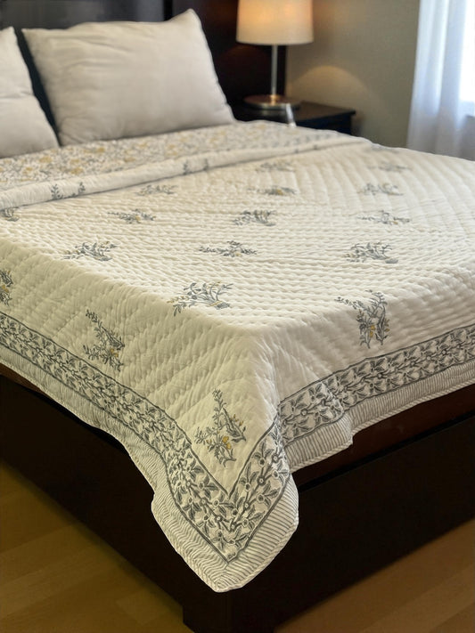 French Country Botanical Quilt