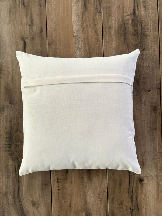 Golden Petals Cushion Cover | Online Cushion Cover