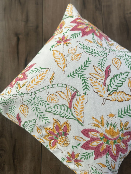 Pankhudi Canvas Cushion Cover