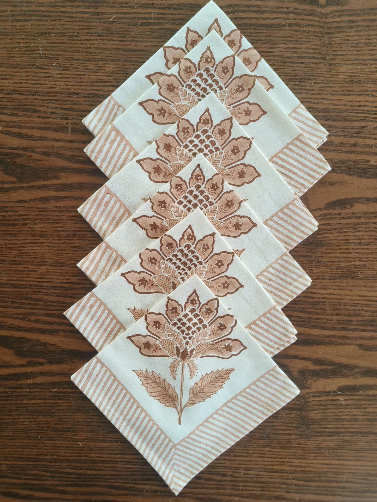Floral Table mat & Napkin (set of 6 each)