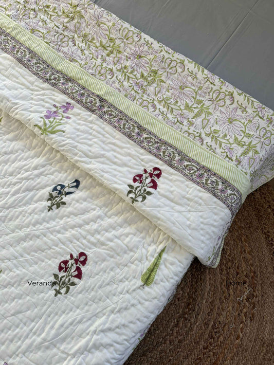 Bagh Print Cotton Quilt