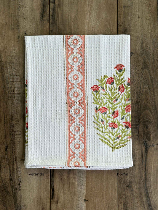 Gulnaar Cotton Waffle Bath Towel