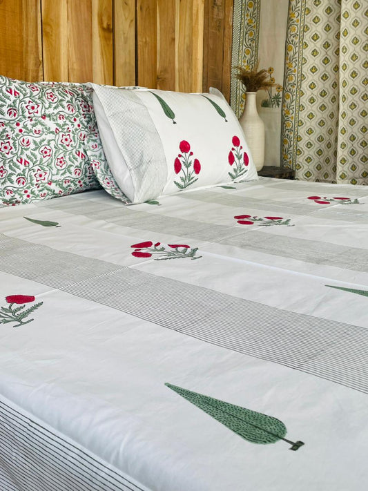 Block Print Bedsheet