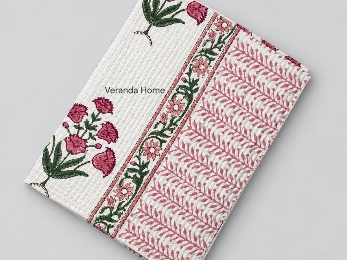 Burnt Blossom Bath Towel