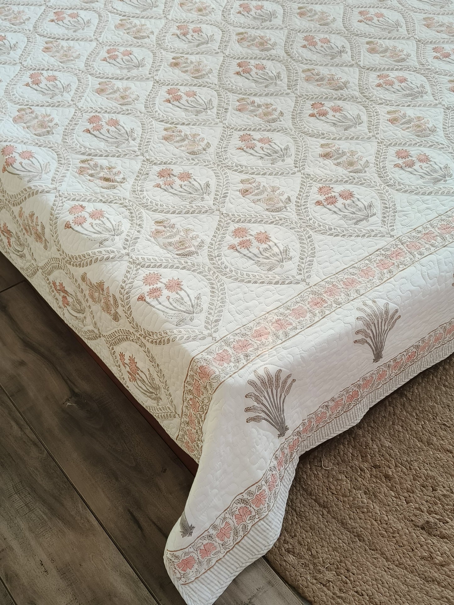 Padma Garden Quilted Bedcover