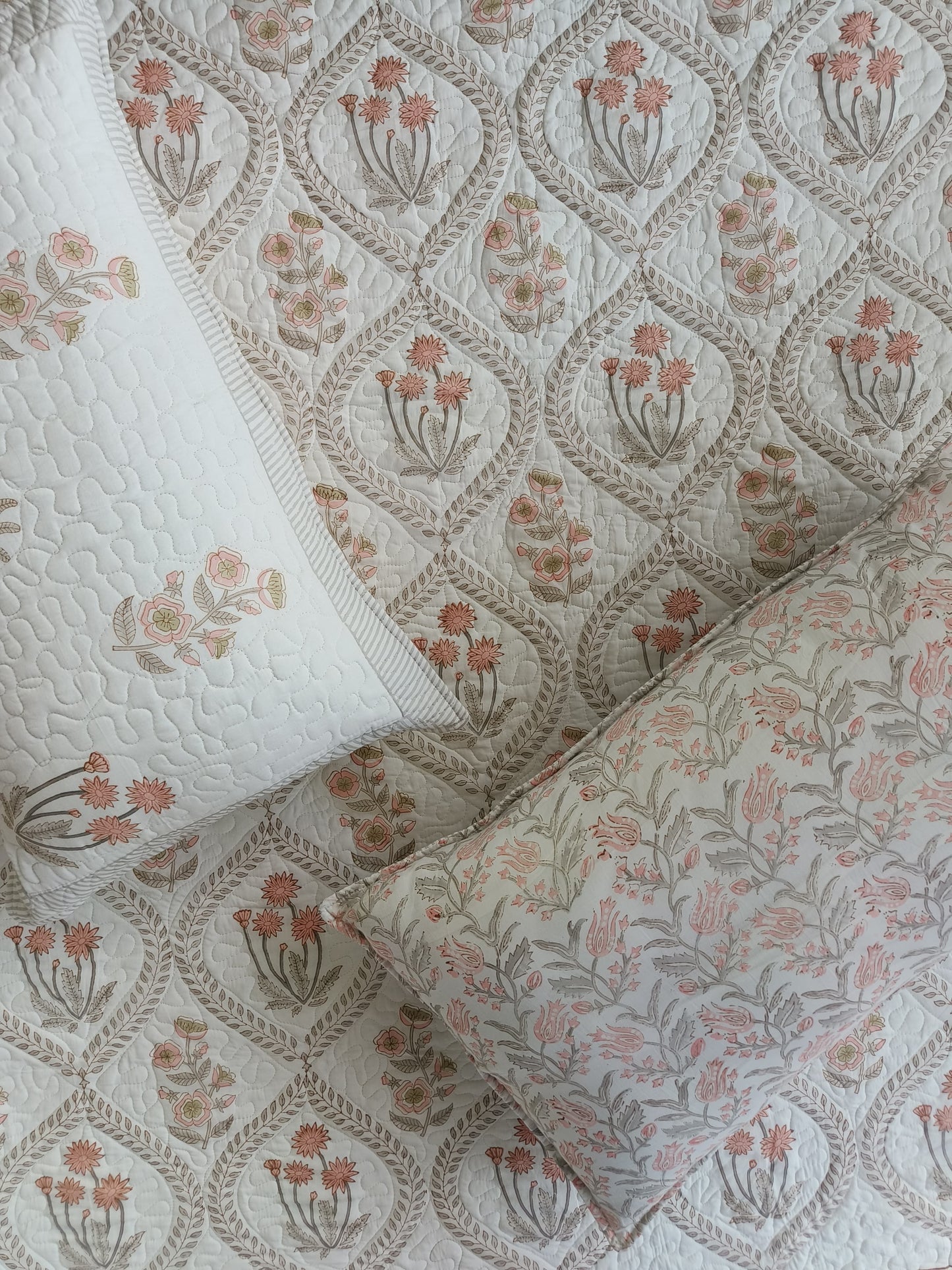 Padma Garden Quilted Bedcover