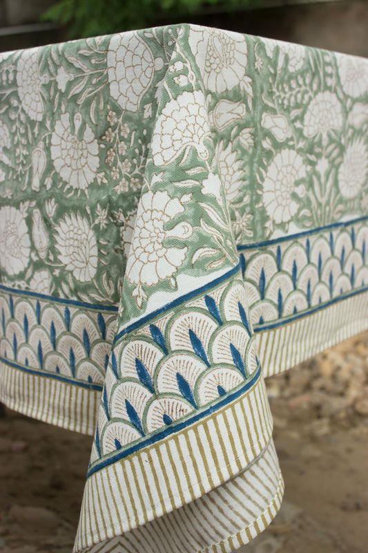 Block Printed Table Cloth