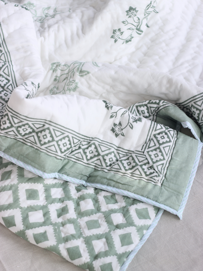 Meadow Grace Mulmul Quilt