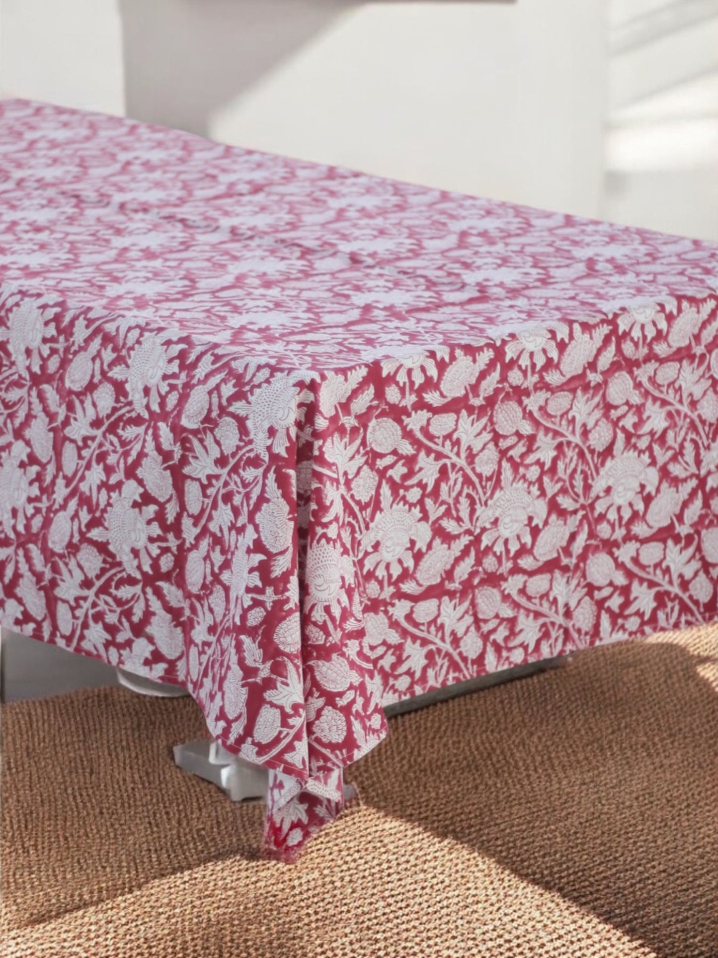 Block Print Table Cover