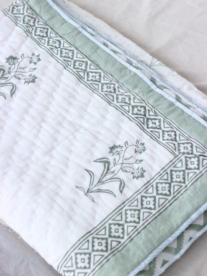Meadow Grace Mulmul Quilt