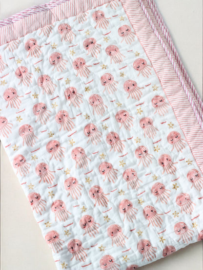 Jelly Fish Baby Quilt
