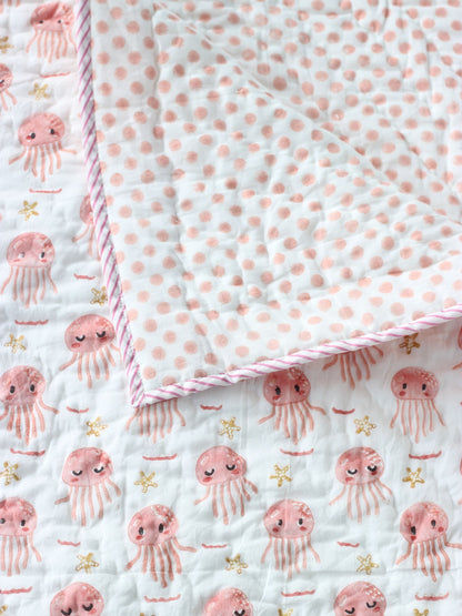 Jelly Fish Baby Quilt