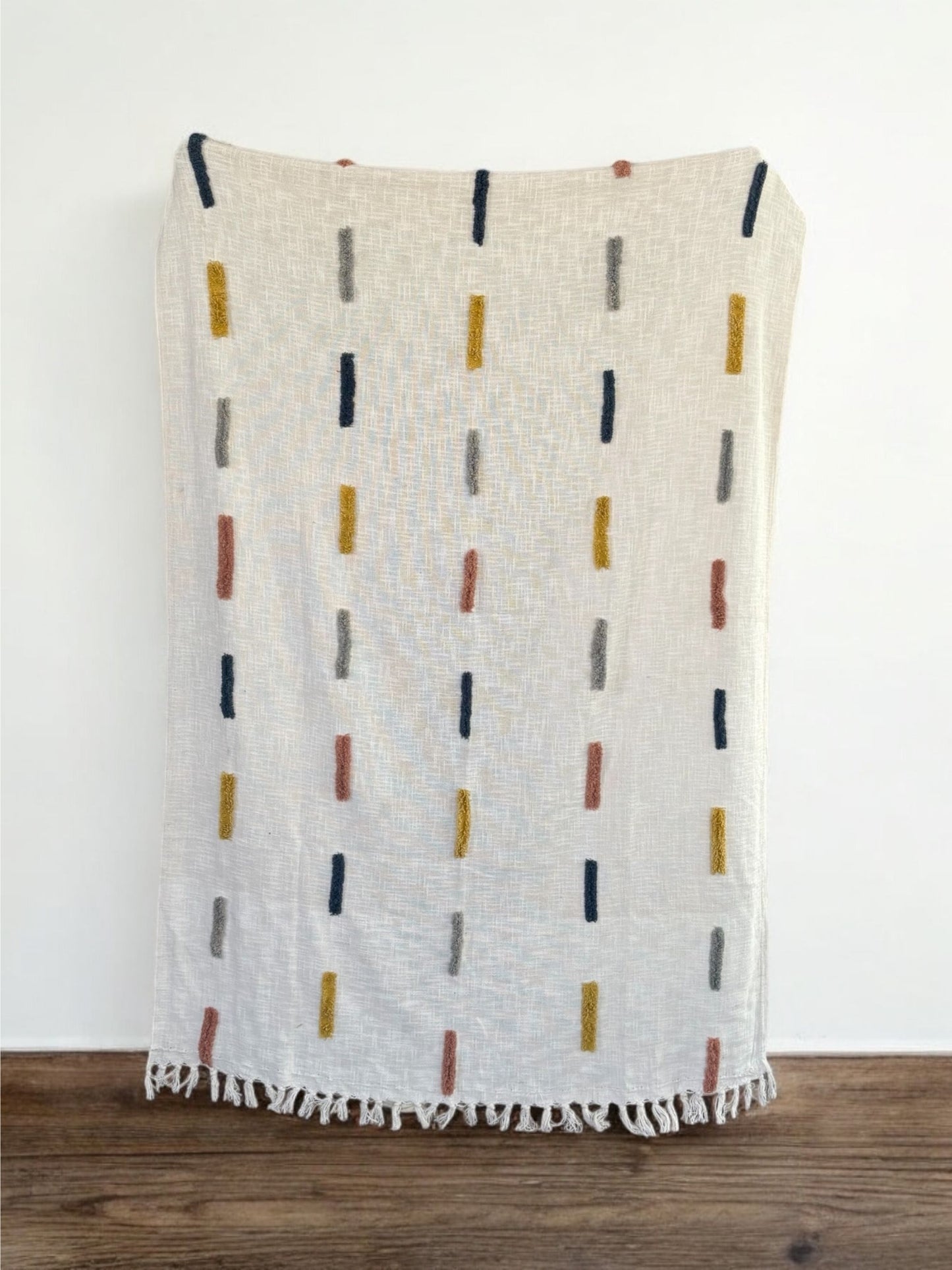 Cotton Tufted Throw