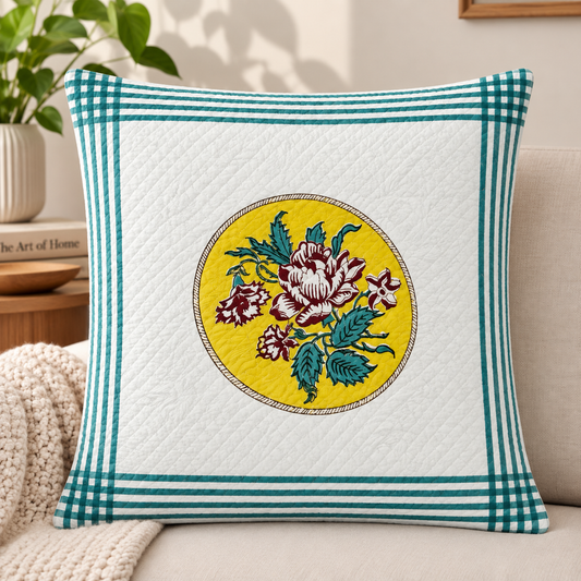Zard Jacquard Cushion Cover