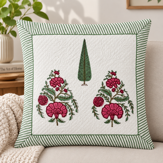 Gulzar Jacquard Cushion Cover