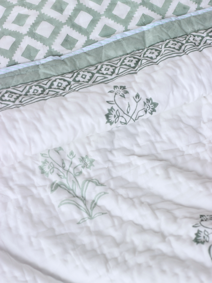 Meadow Grace Mulmul Quilt