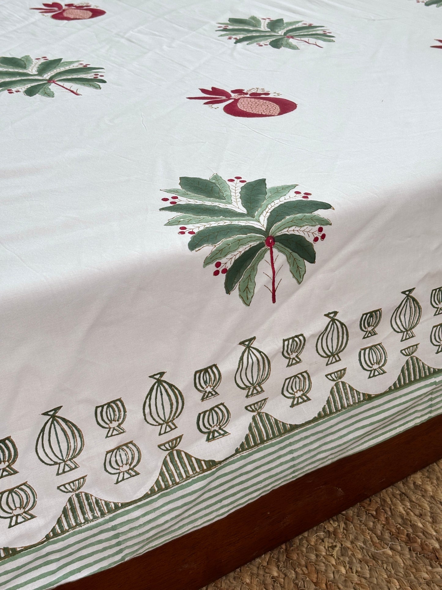 Anaar Cotton Bedsheet
