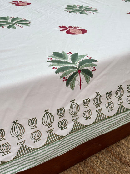Anaar Cotton Bedsheet