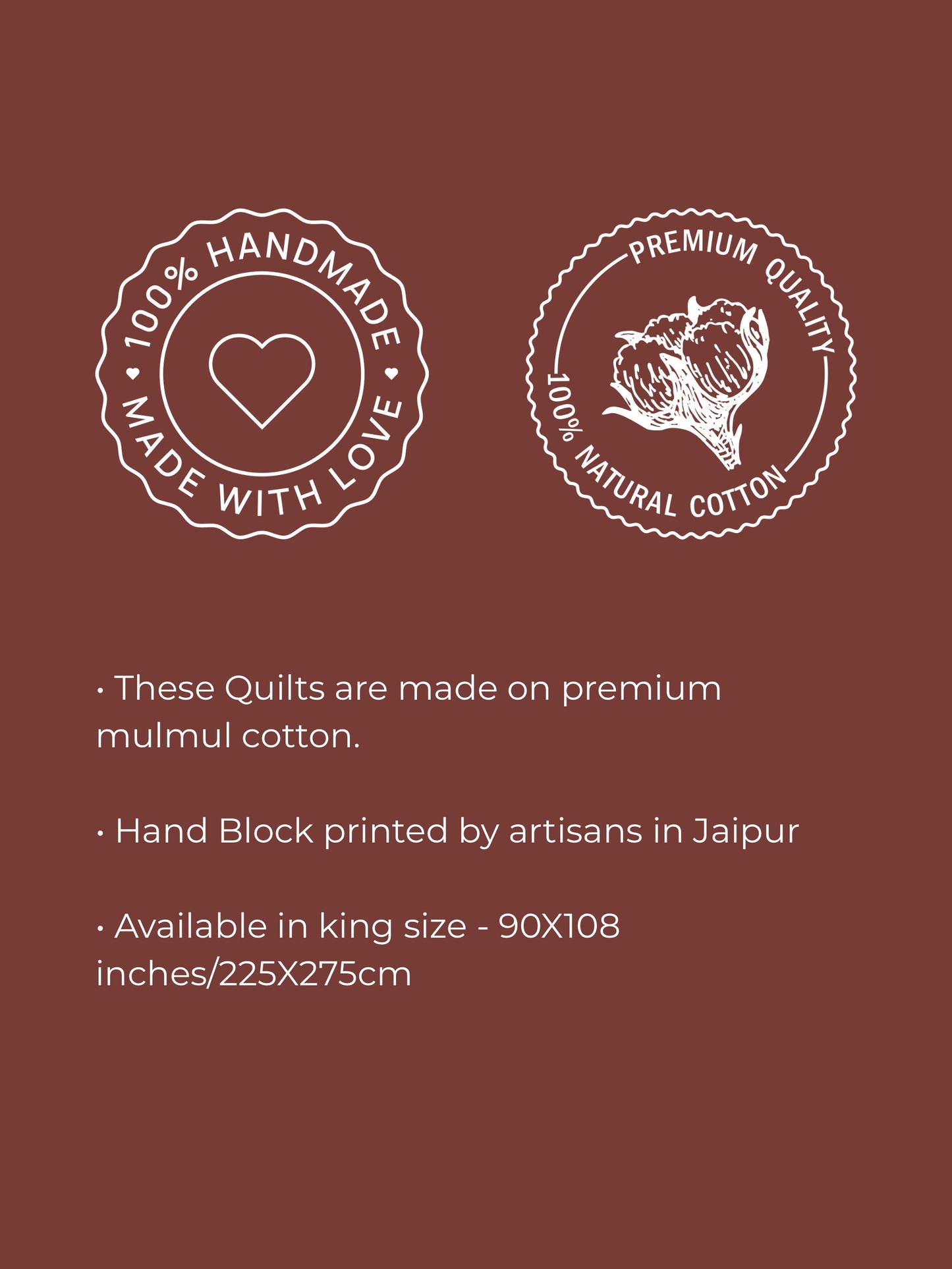 Sun Bloom Garden Jaipur Quilt