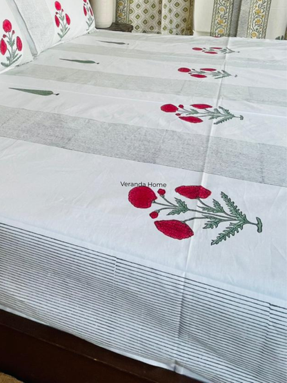 Block Print Bedsheet