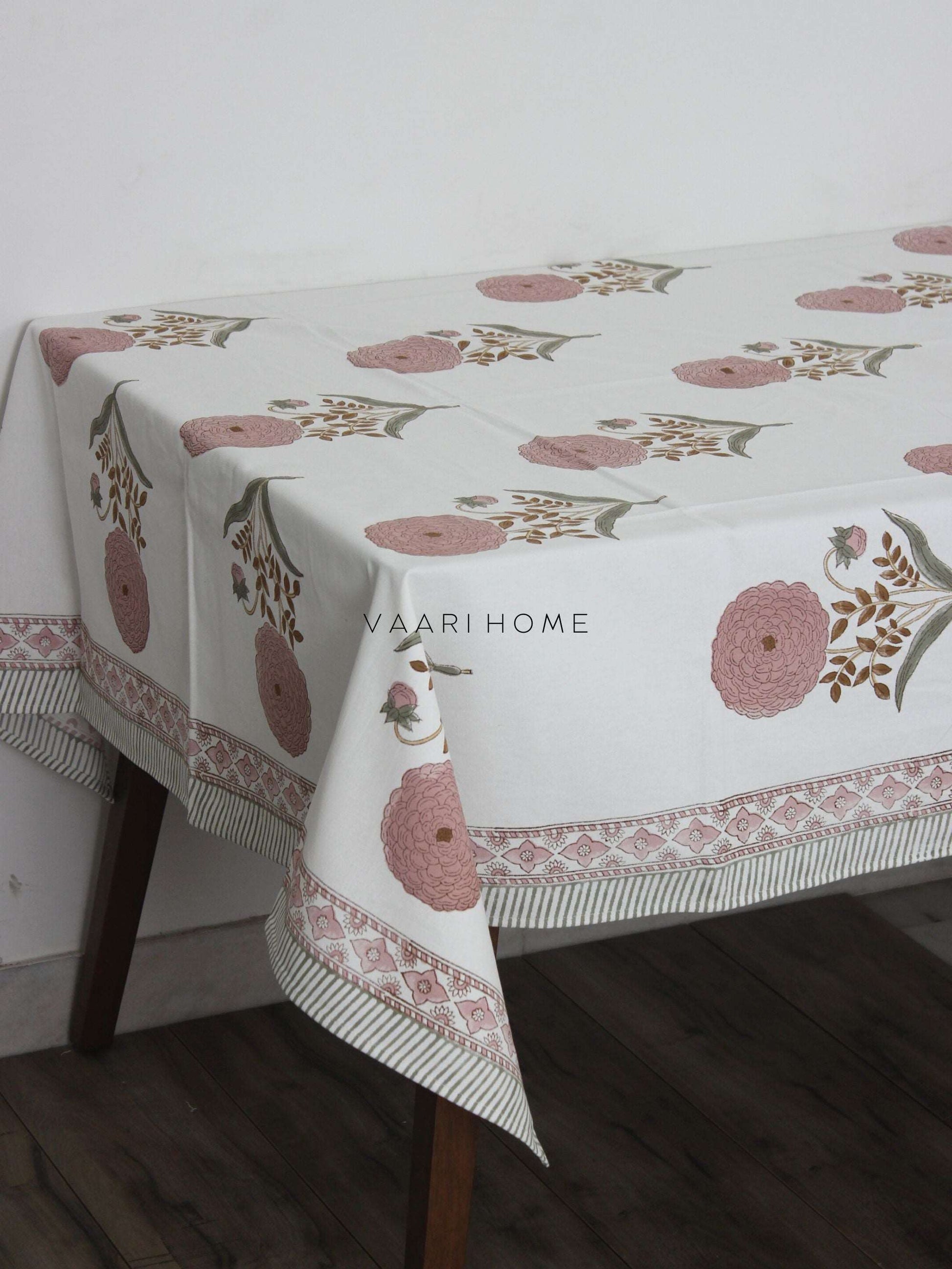 Rosa print table cover