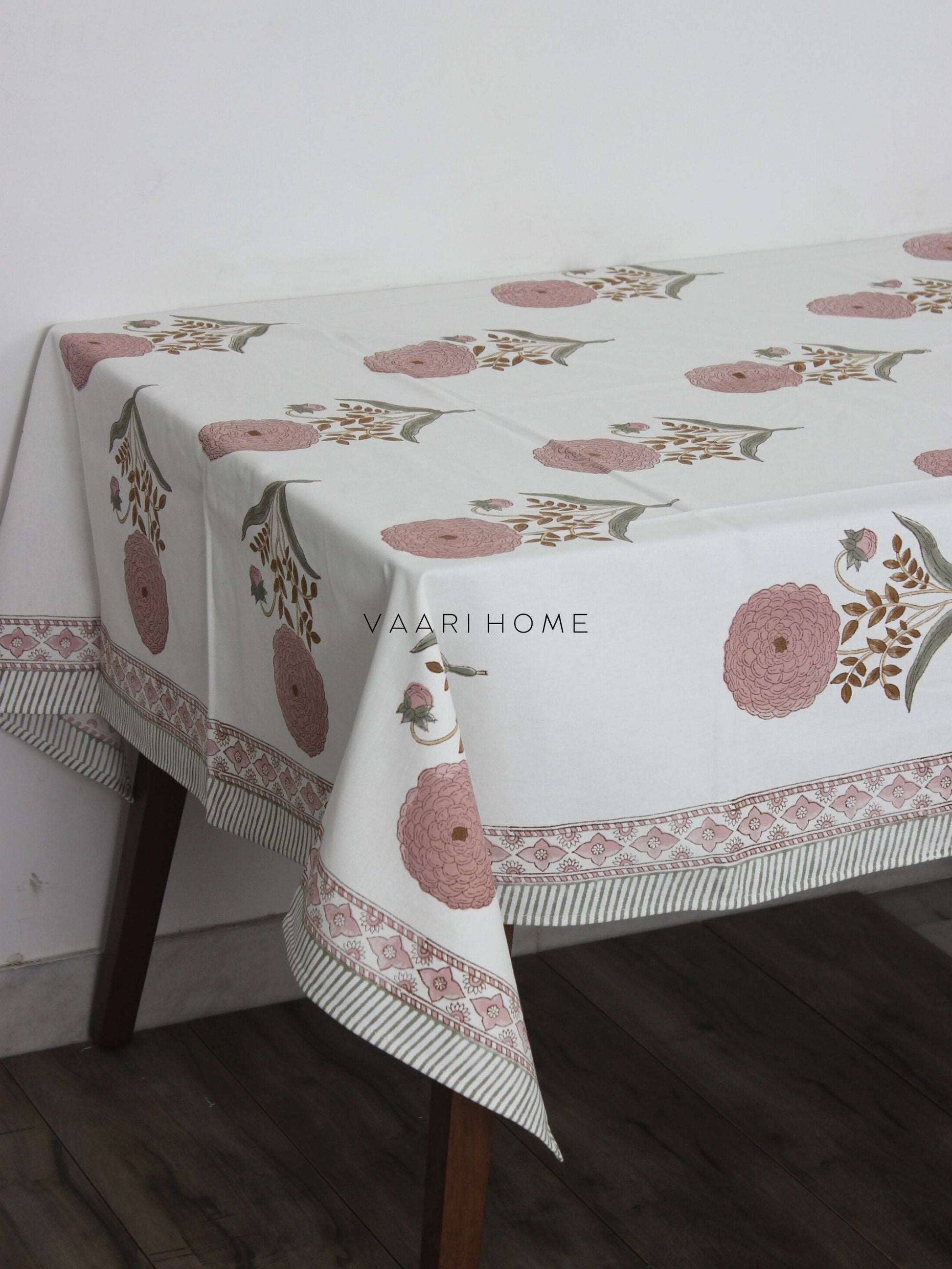 Rosa print table cover