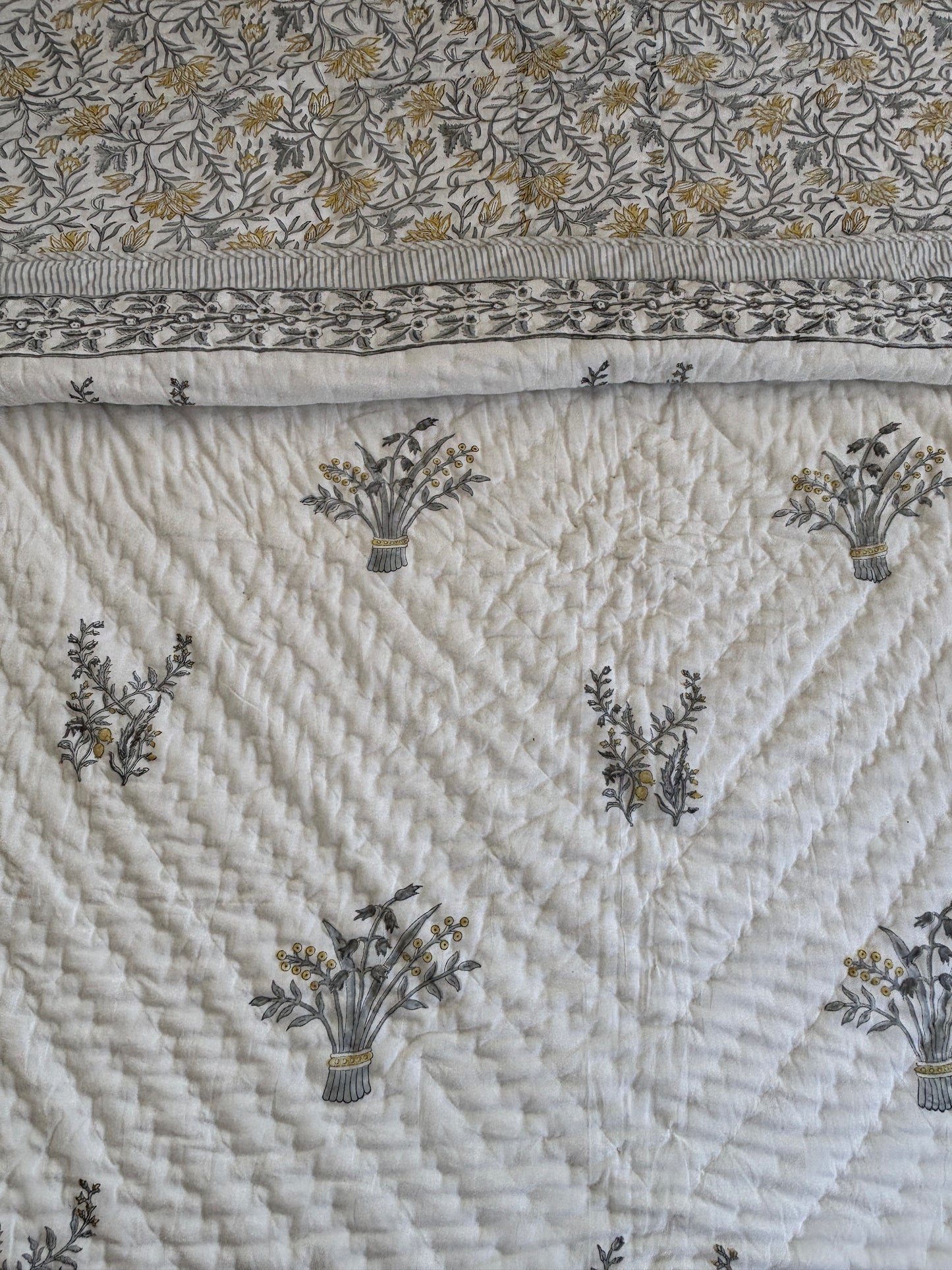French Country Botanical Quilt