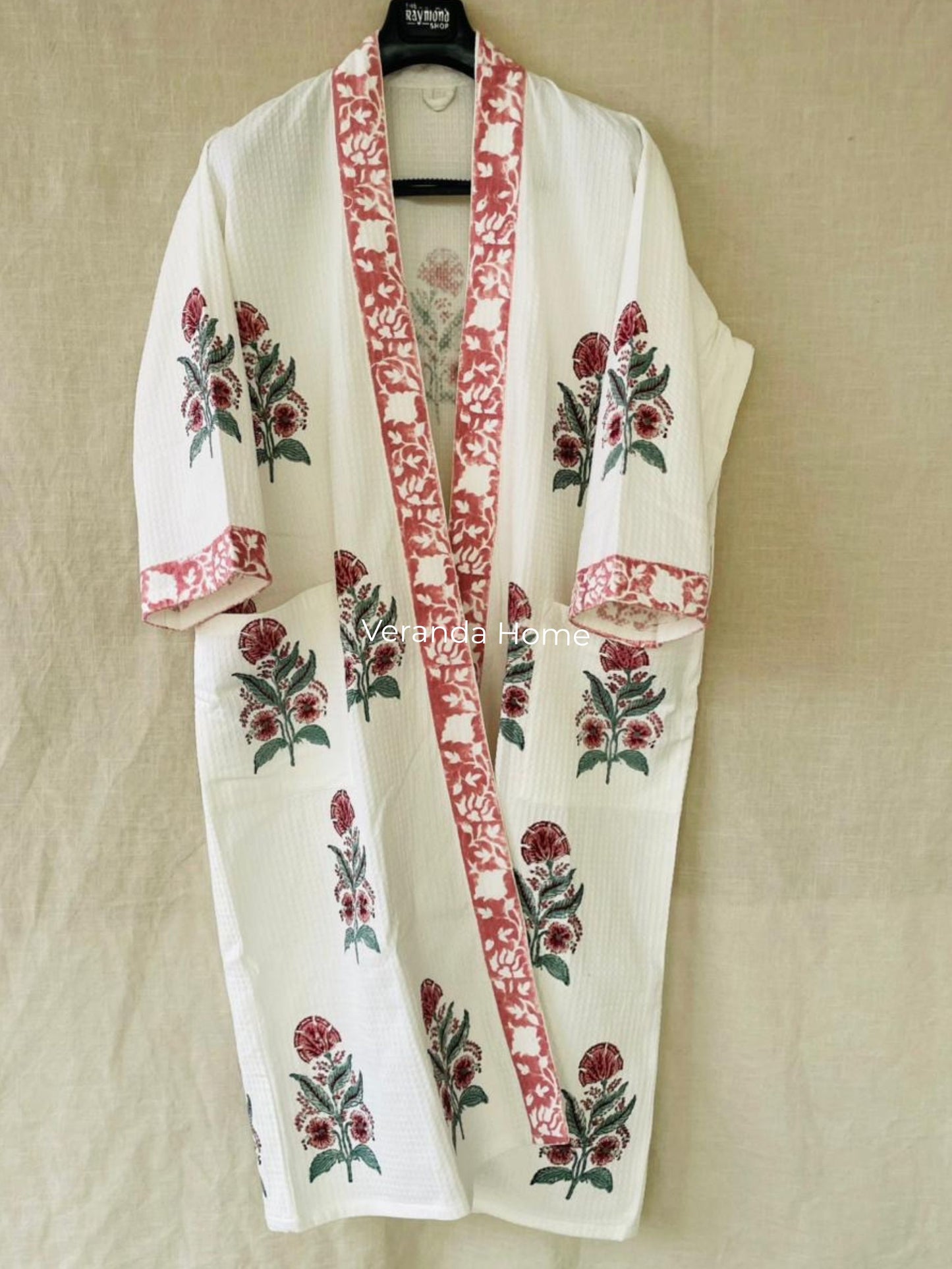 Red Blossom Heritage Bathobe