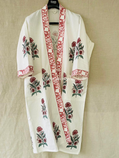Red Blossom Heritage Bathobe