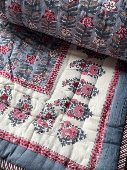 Bagh Print Cotton Quilt